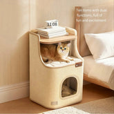 Sisal Cat Scratching Board – 2-in-1 Round Bed & Furniture Protector