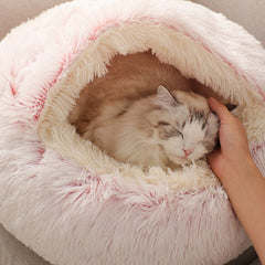 First Class Cat Warm Bed Cozy Winter Sleeping House