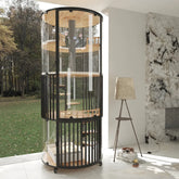 MiaoZan Premium Glass Cat Villa - 360° Series