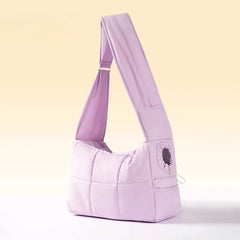 Quilted Minimalist Pet Carrier