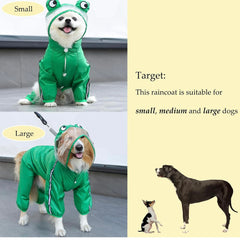 Dog Raincoat Hooded