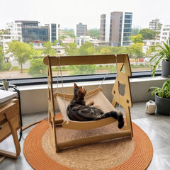 Wood Fancy Cat Hammock