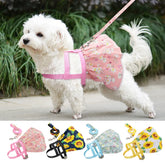 Floral Puppy Harness Dress