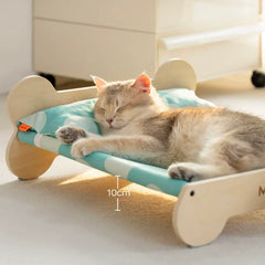 Cat luxury Wooden Bed