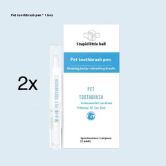 Pet teeth cleaning pen