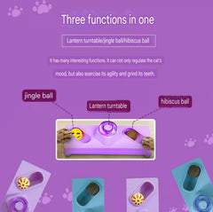 self-entertainment cat toy