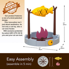 Grilled Fish Pet Treats Toy