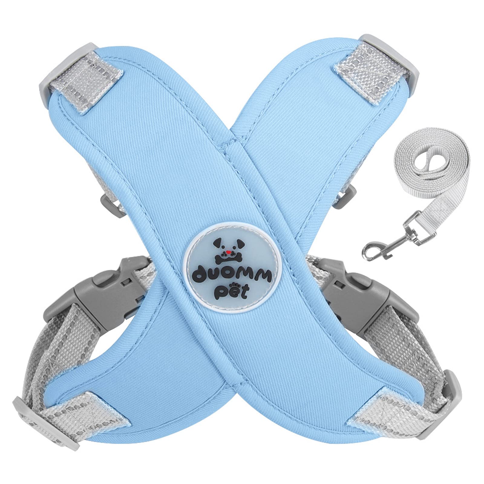 X Shape Breathable Harness Leash Set