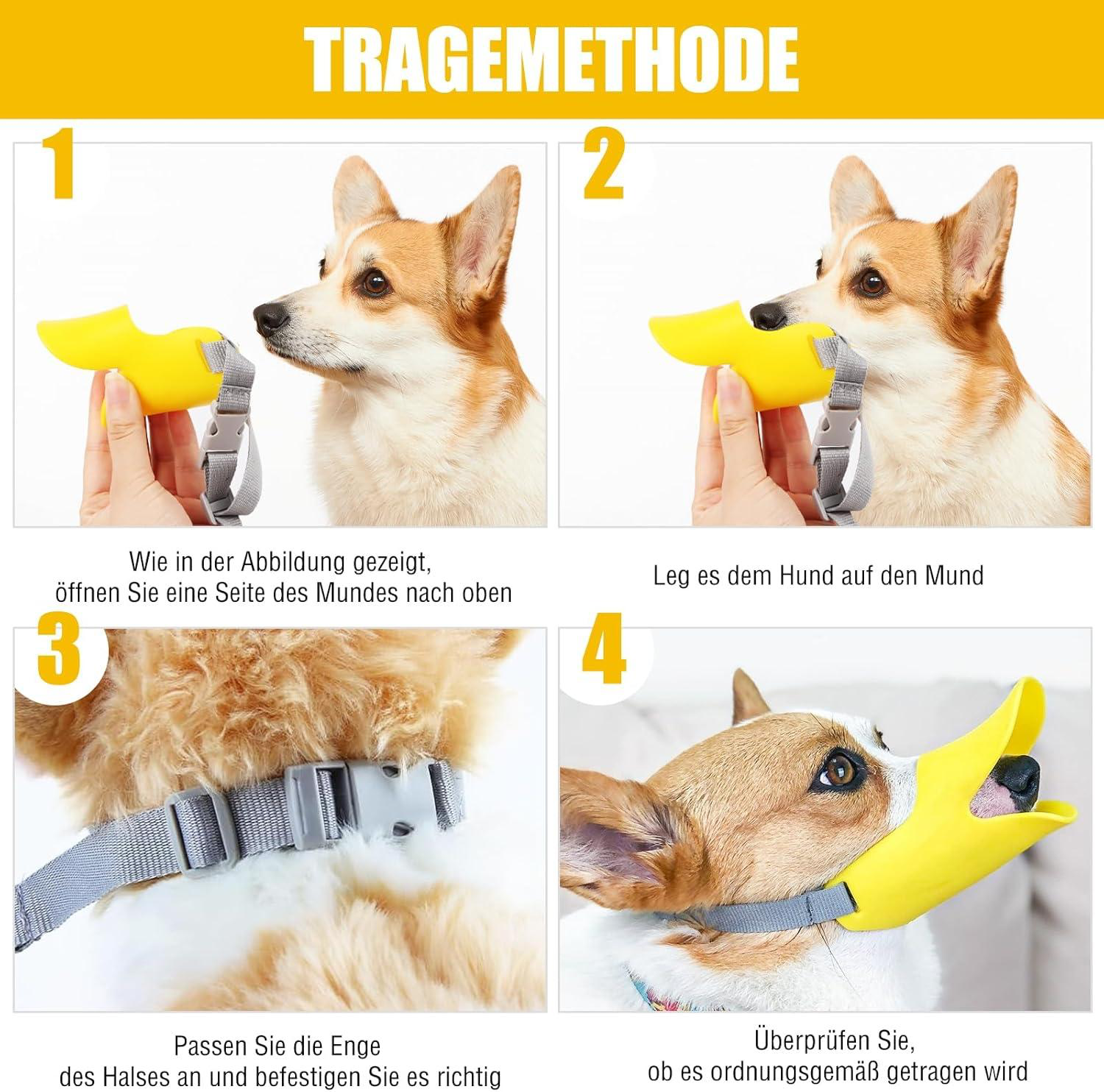 Dog Muzzle – Cutest Adjustable Duck Mouth For Your Dog