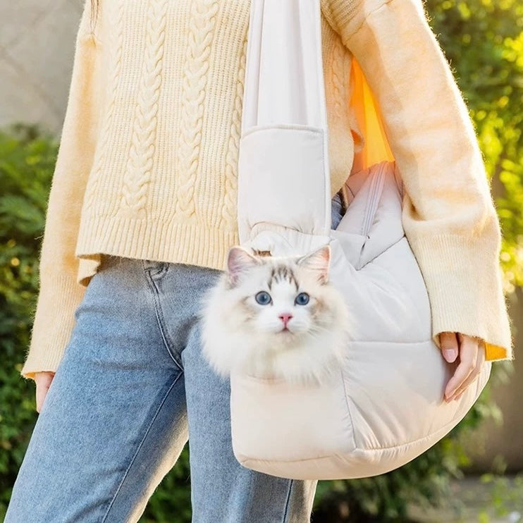 Quilted Minimalist Pet Carrier