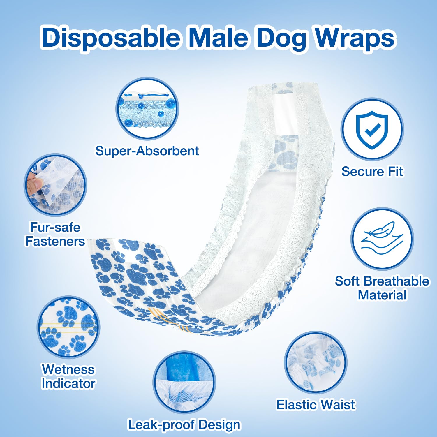 Dog Diapers Male