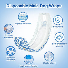 Dog Diapers Male
