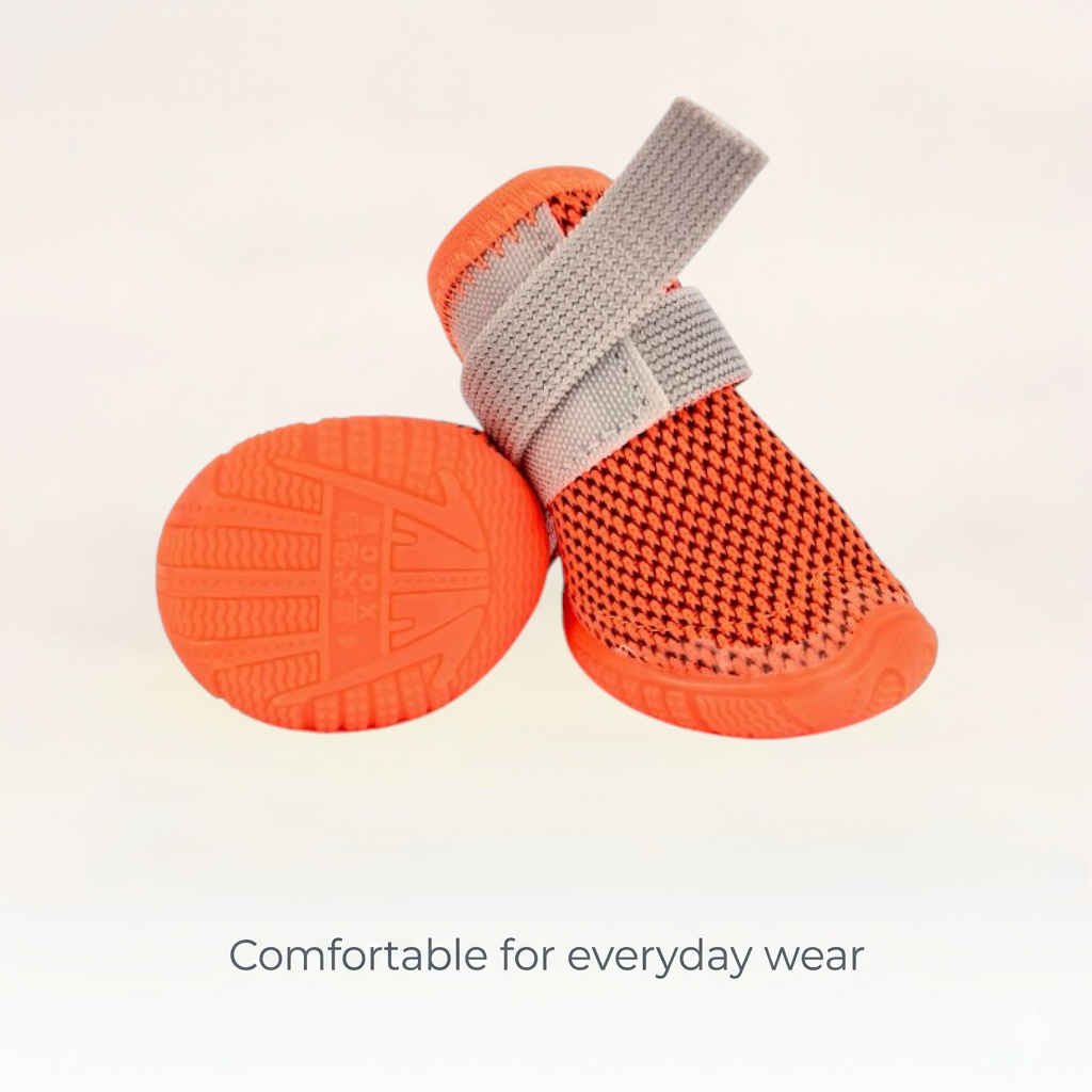 360° Breathable Mesh Dog Shoes