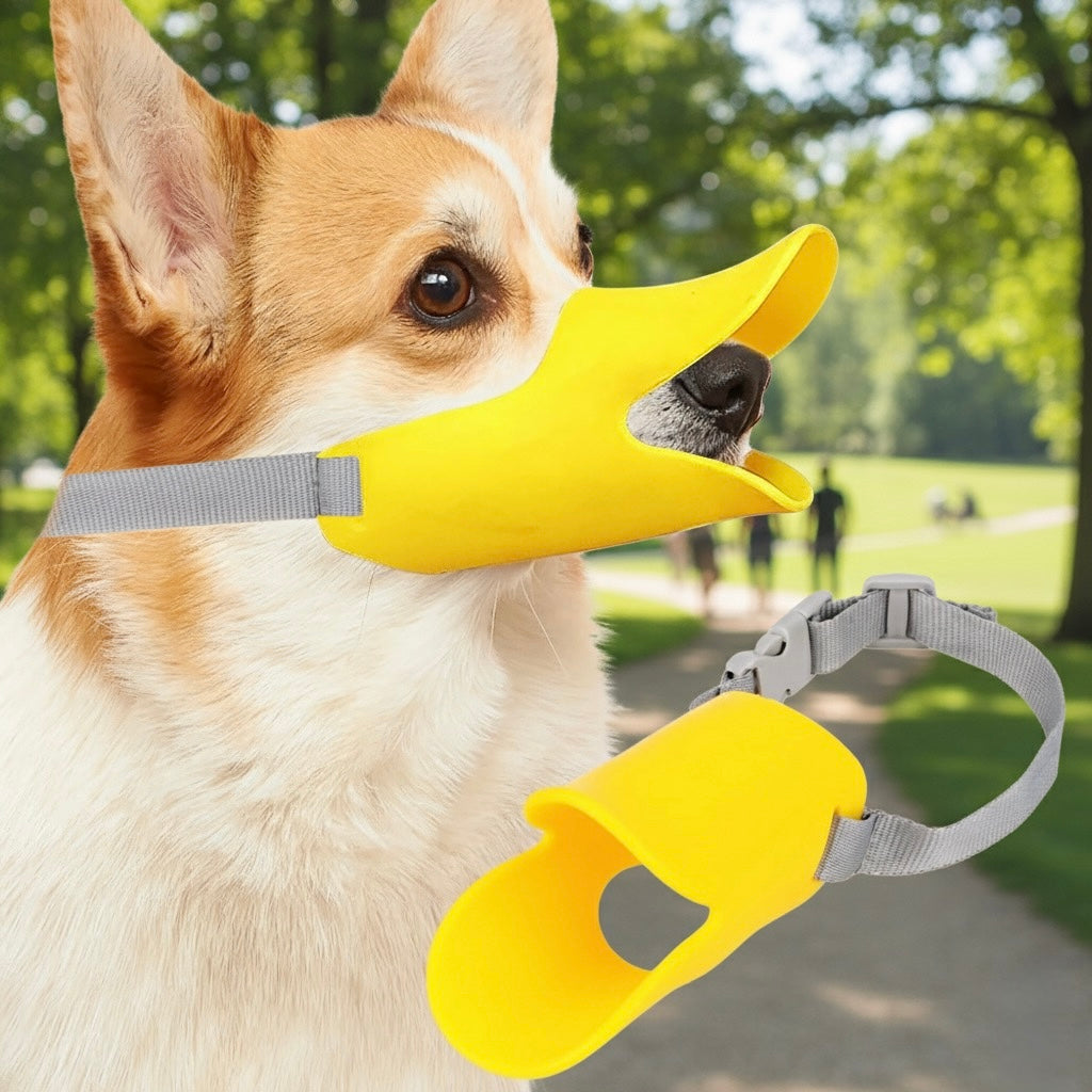 Dog Muzzle – Cutest Adjustable Duck Mouth For Your Dog