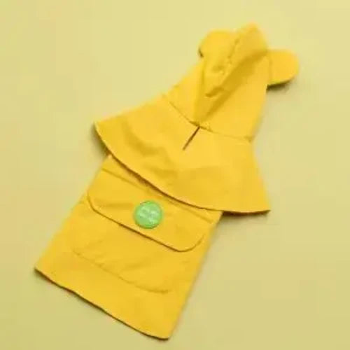 Hooded Dog Raincoat Waterproof Pet Jacket for Outdoor Walking