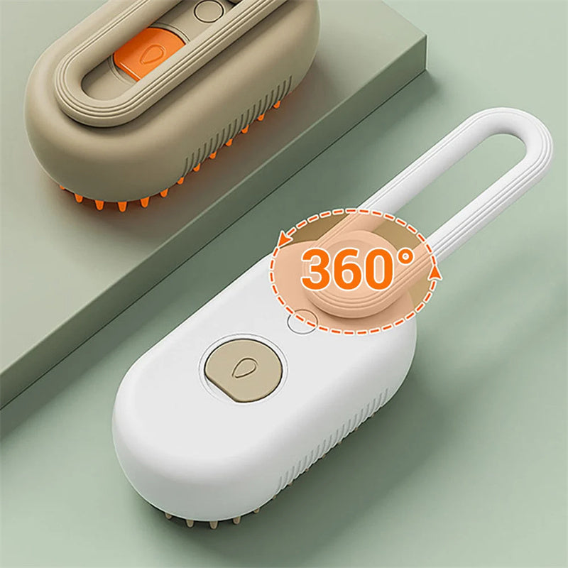 Pet SPA Cleaning Brush with Gentle Mist for Dogs & Cats