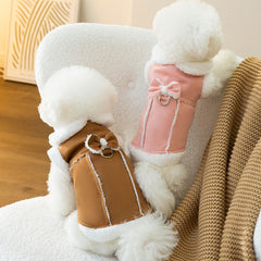 Cute Stylish Dog Coat Winter Warm Pet Jacket