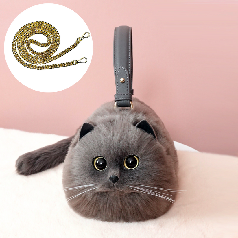 Cute Kitten Handbag – Stylish Cat Design Shoulder Bag