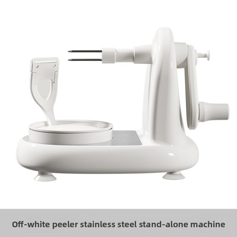 Hand-Cranked Apple Cutting Artifact