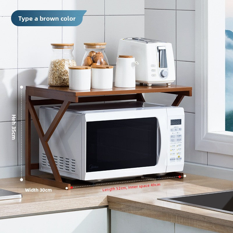 Double-Layer Microwave Oven Rack