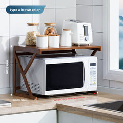 Double-Layer Microwave Oven Rack