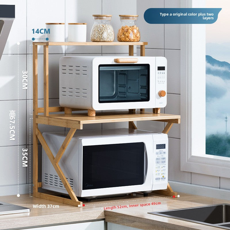 Double-Layer Microwave Oven Rack