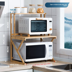 Double-Layer Microwave Oven Rack