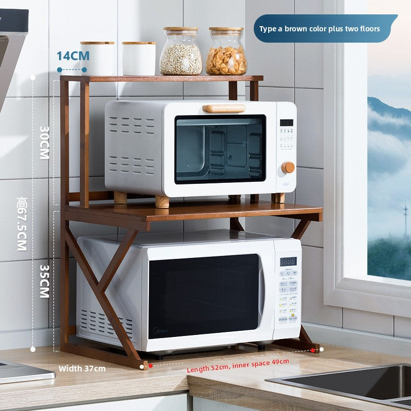Double-Layer Microwave Oven Rack