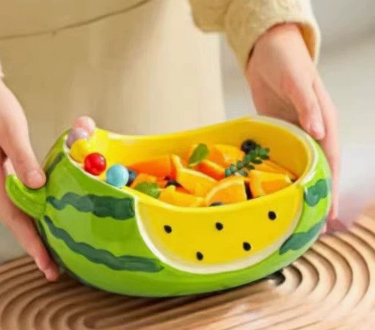 Watermelon Ceramic Fruit Plate