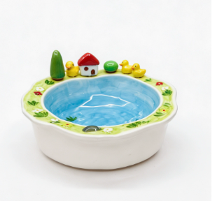 Fruit Bowl With Small Fork