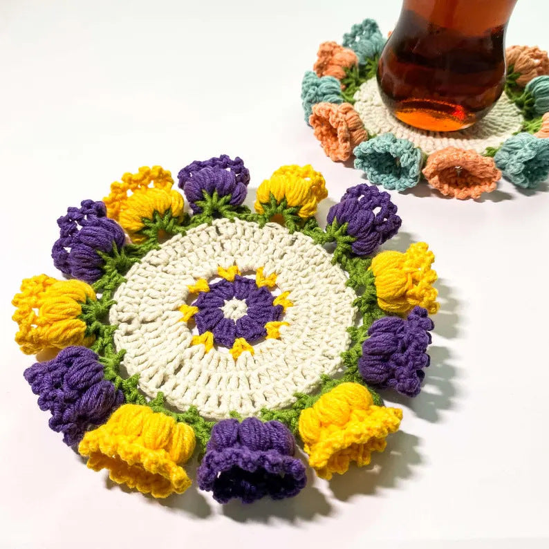 Wool Basket Coasters