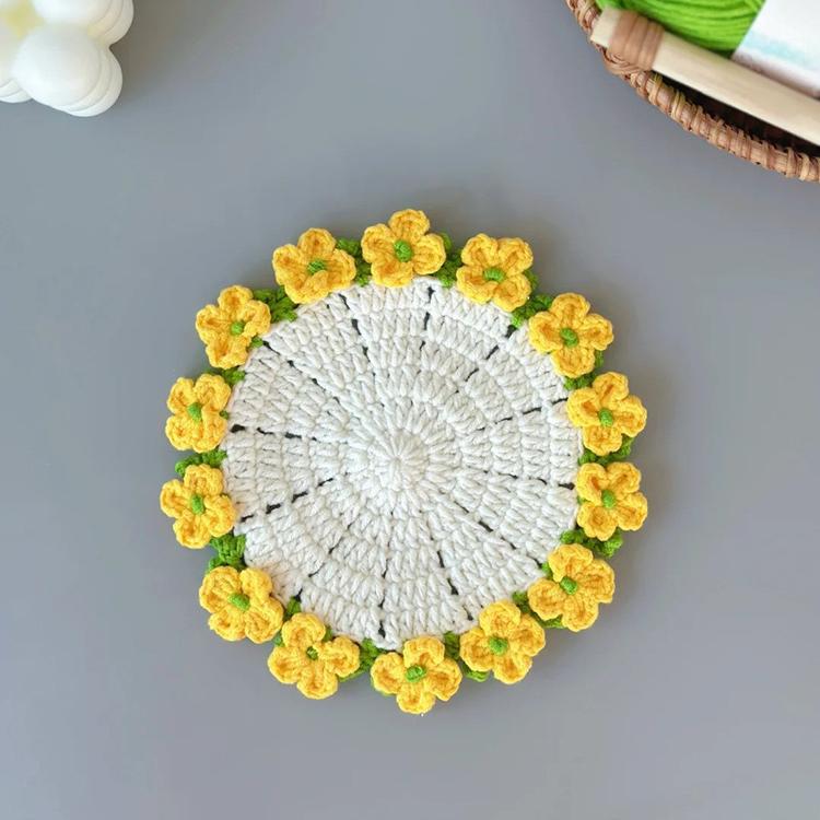 Wool Basket Coasters
