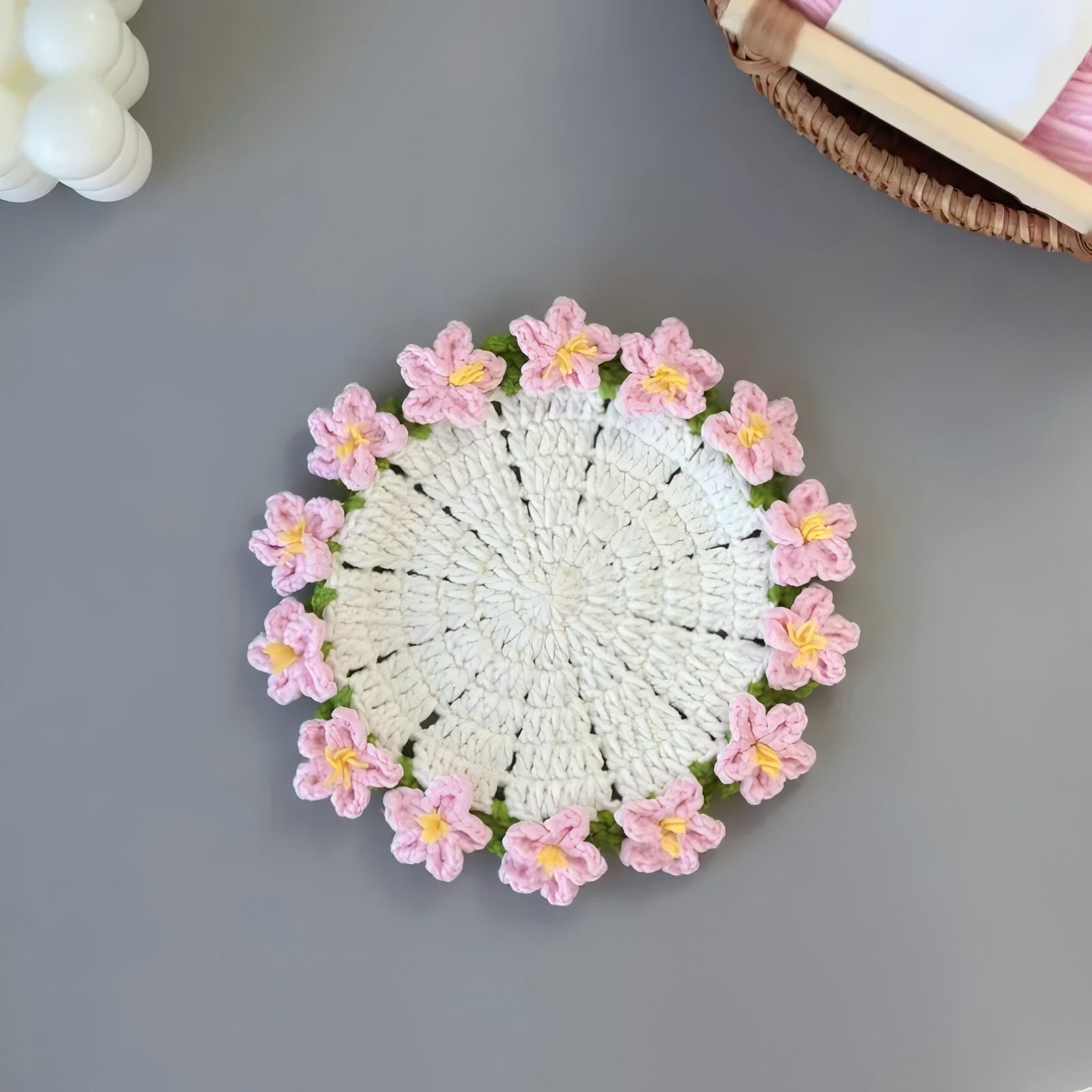 Wool Basket Coasters