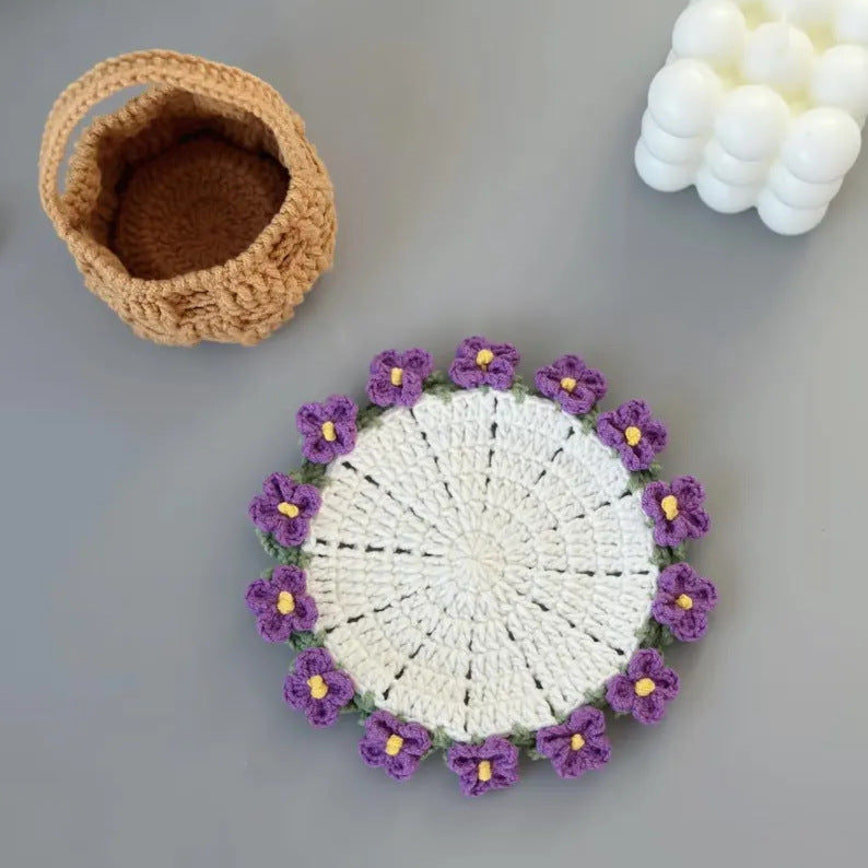 Wool Basket Coasters