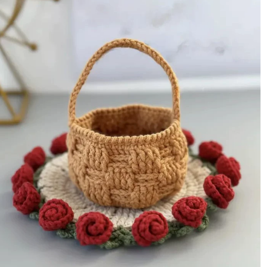 Wool Basket Coasters