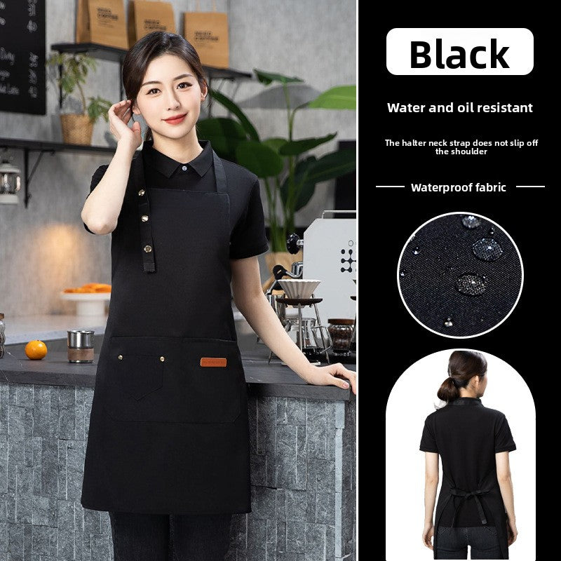 Oil-Resistant And Dirty-Resistant Apron