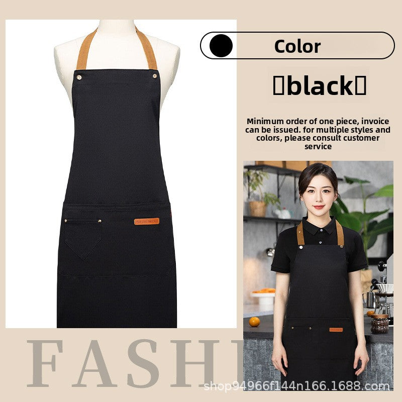 Oil-Resistant And Dirty-Resistant Apron