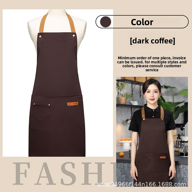 Oil-Resistant And Dirty-Resistant Apron