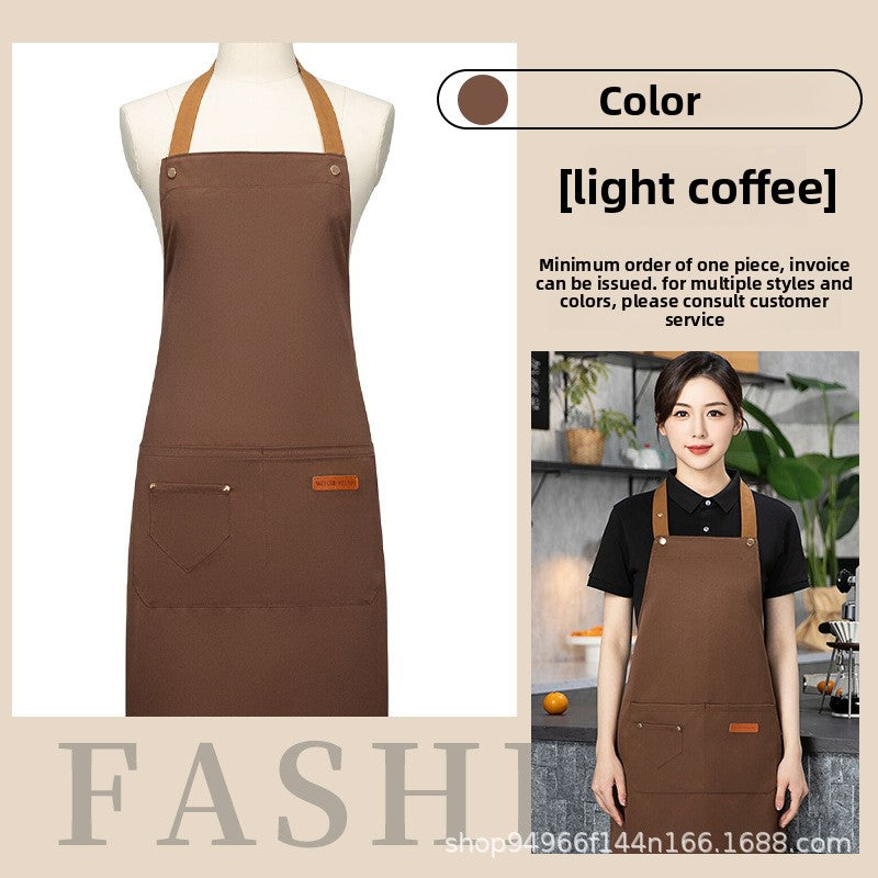 Oil-Resistant And Dirty-Resistant Apron
