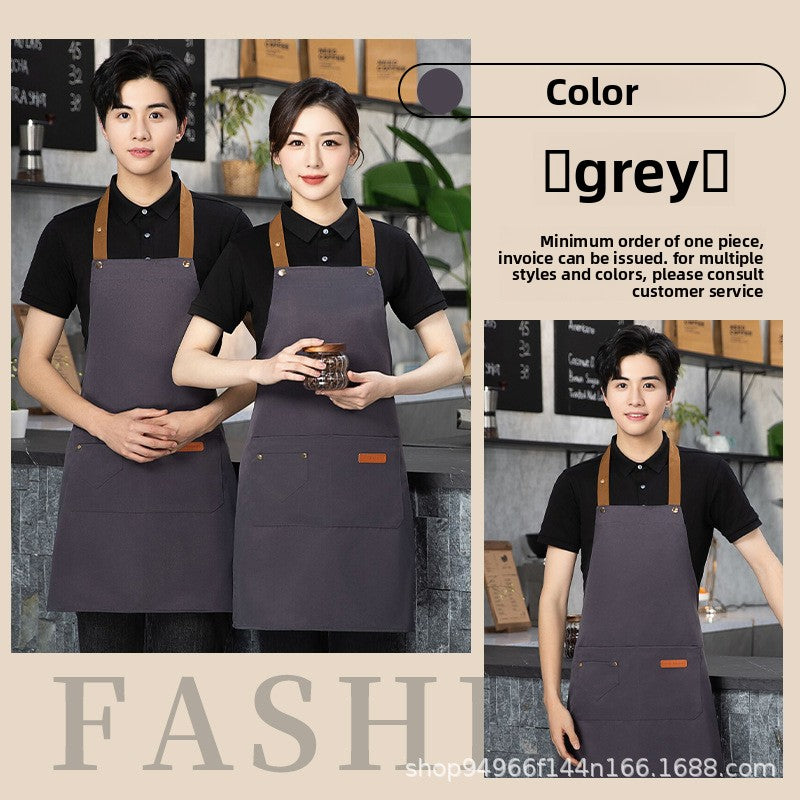 Oil-Resistant And Dirty-Resistant Apron