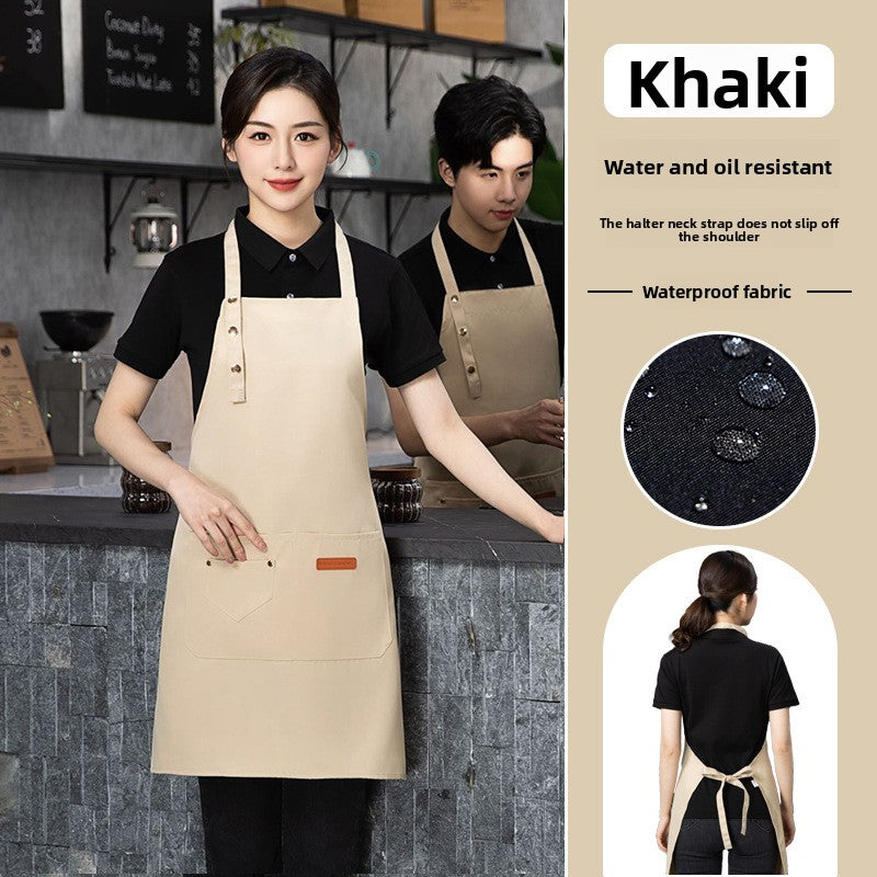 Oil-Resistant And Dirty-Resistant Apron