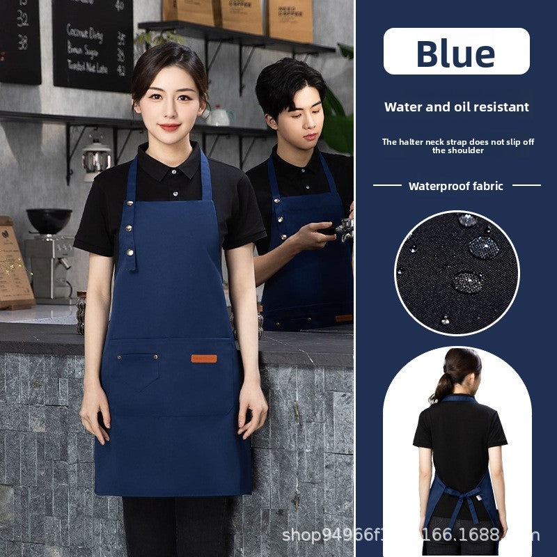 Oil-Resistant And Dirty-Resistant Apron